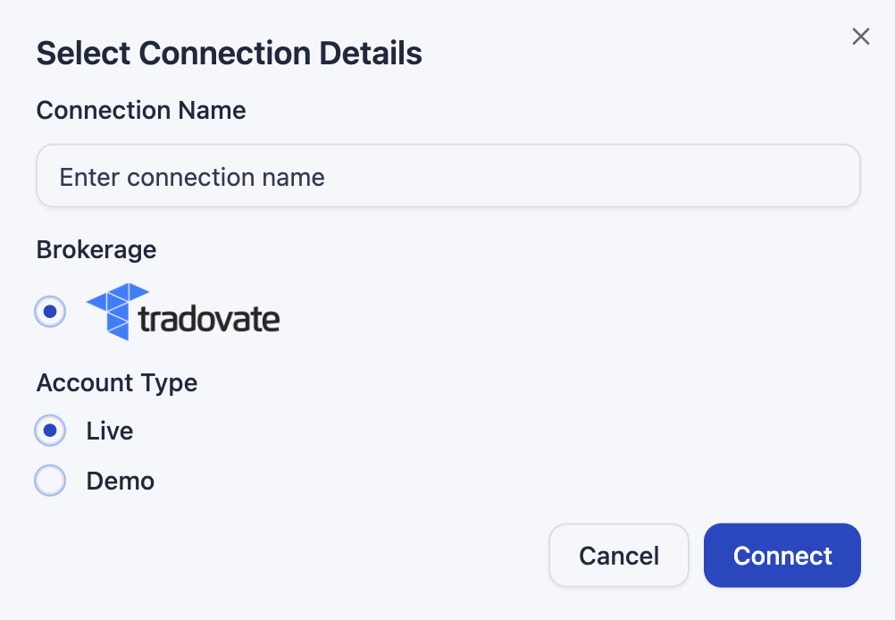 Connection Details